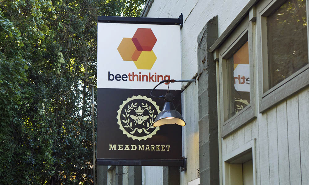 bee keeping Retail branding mead Portland BeeKeeping