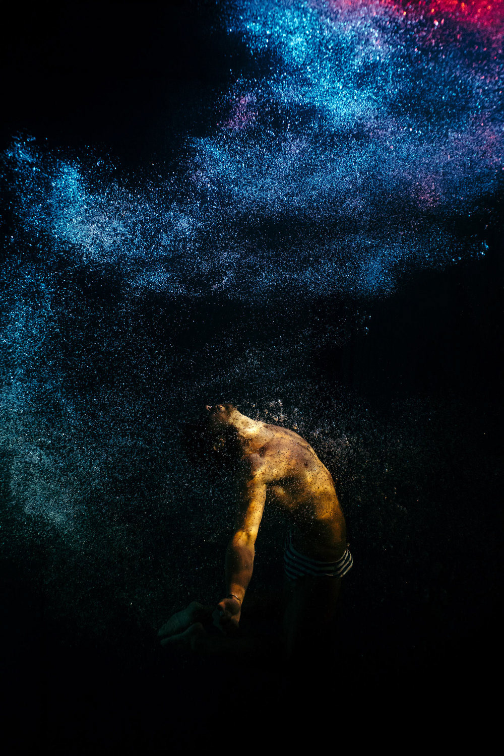 Getty underwater campaign medical physical pain Human Body mental health UNDERWATER PHOTOGRAPHY
