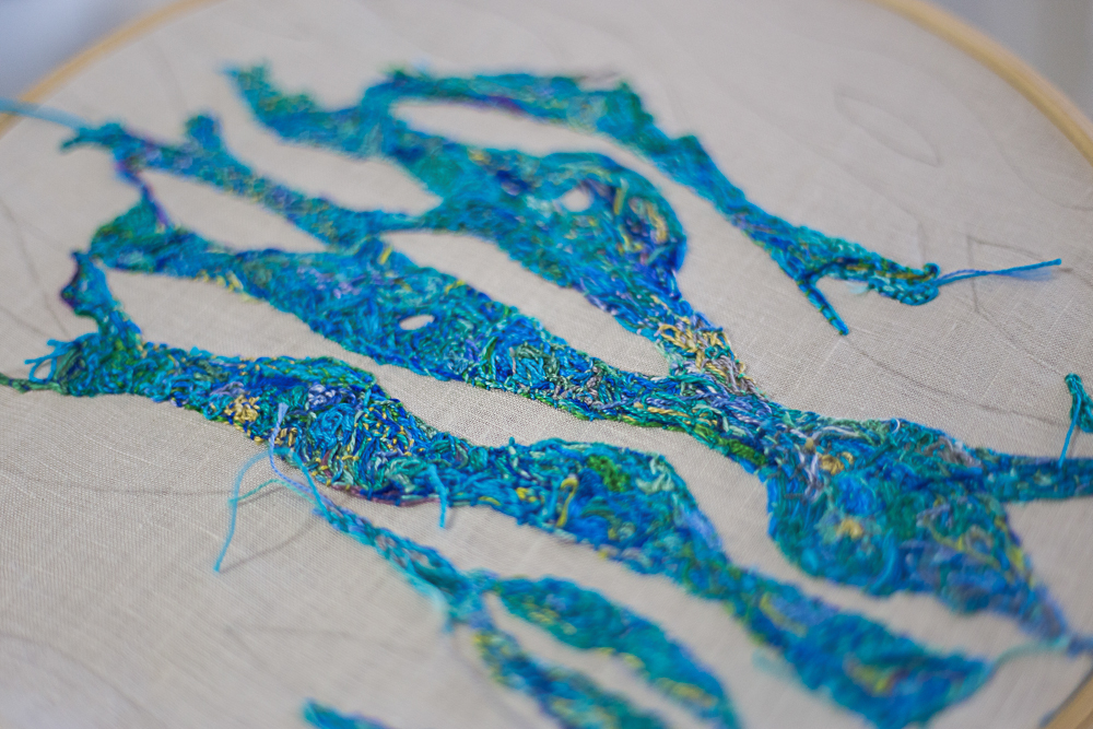 Embroidery bordado fiber art handmade visual art