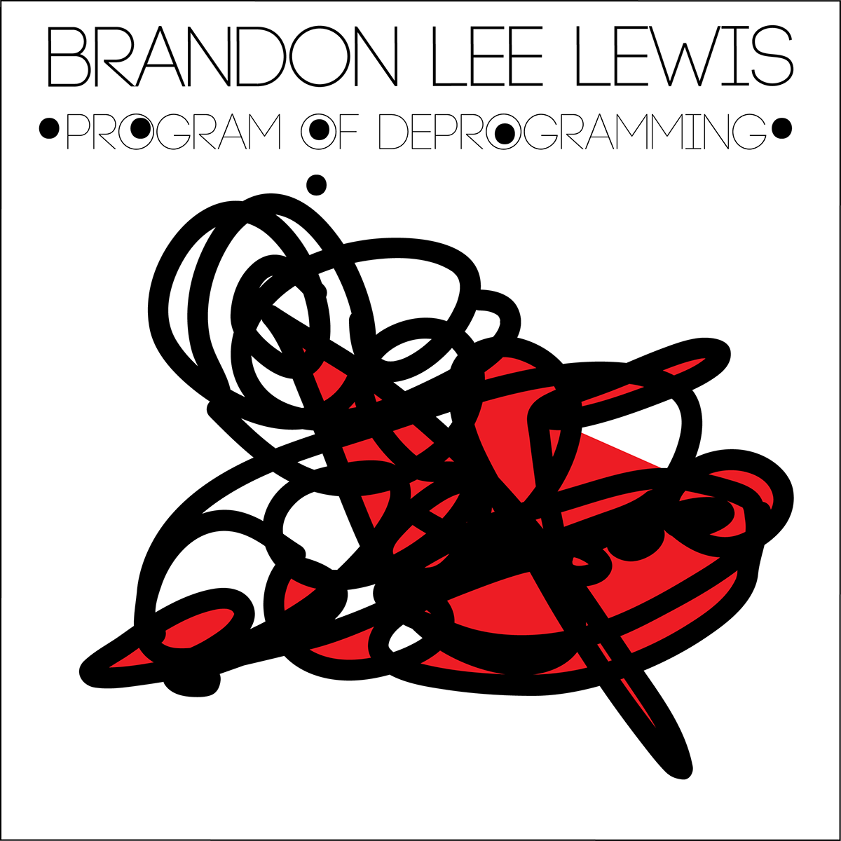 album cover musician Brandon Lee Lewis Program of Deprogramming Musical Offerings