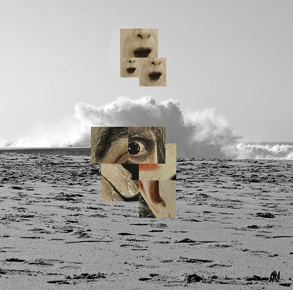 photo collage sea Mouth photo art