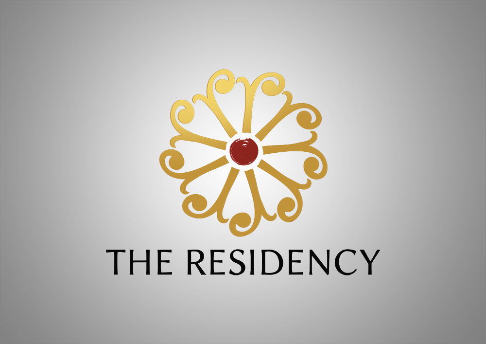 the residency  Identity Design stationery design