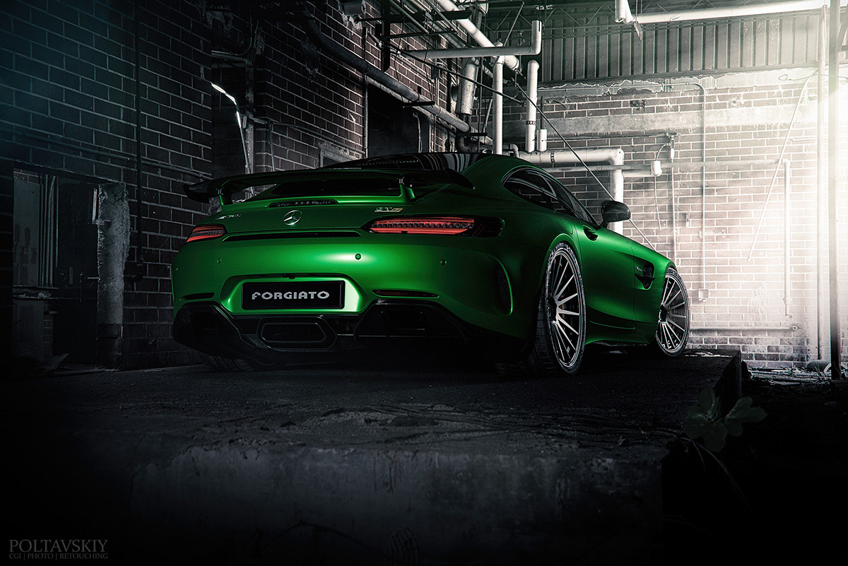 Porsche BMW mercedes CGI Render backplate Photography  HDRI 3D automotive  