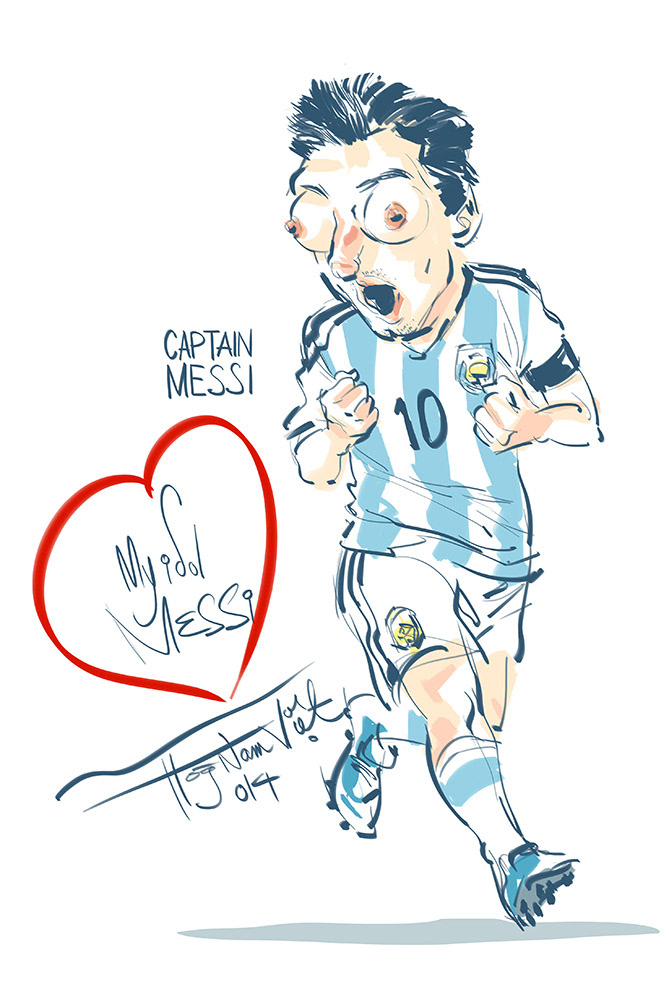 caricature world cup world cup 2014