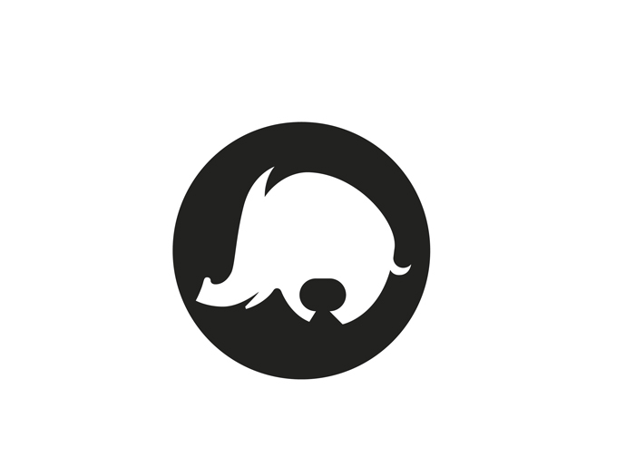 Adobe Portfolio wild pig logo Angrypig idustries emblem
