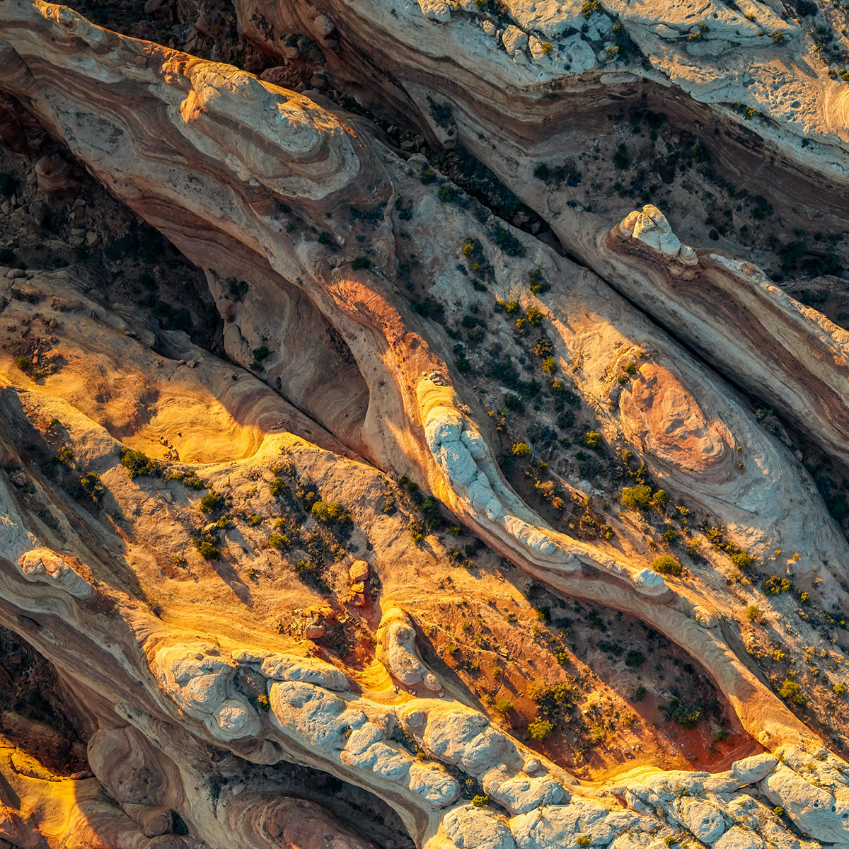Landscape abstract Aerial scenic national parks desert sunset art canyonlands Geography