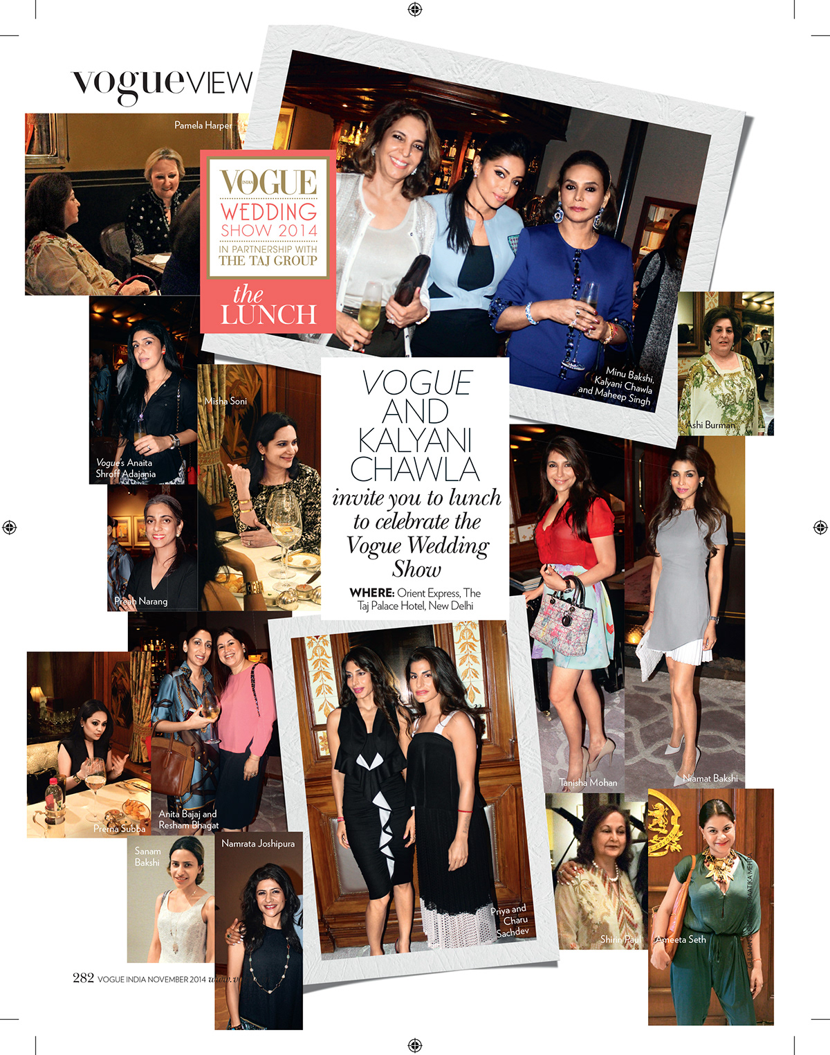 vogue India November Issue fashion event