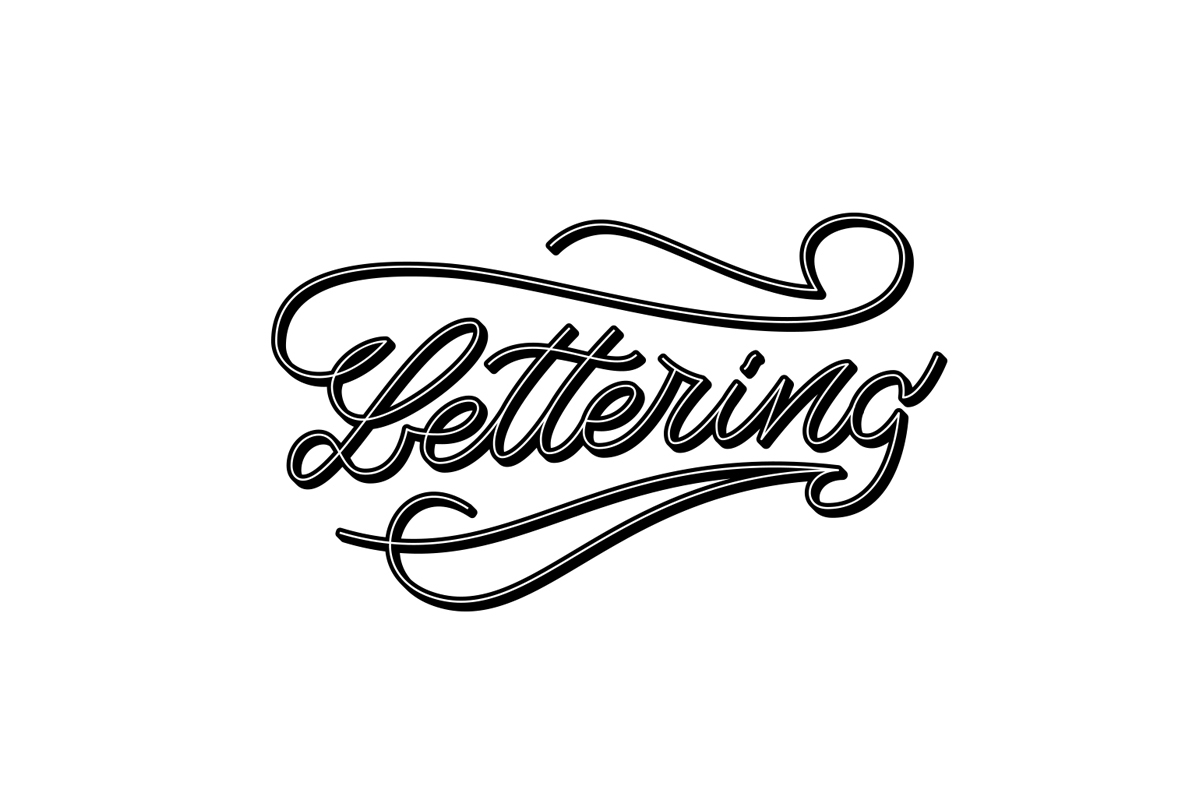 lettering typography   Logo Design logo typemate