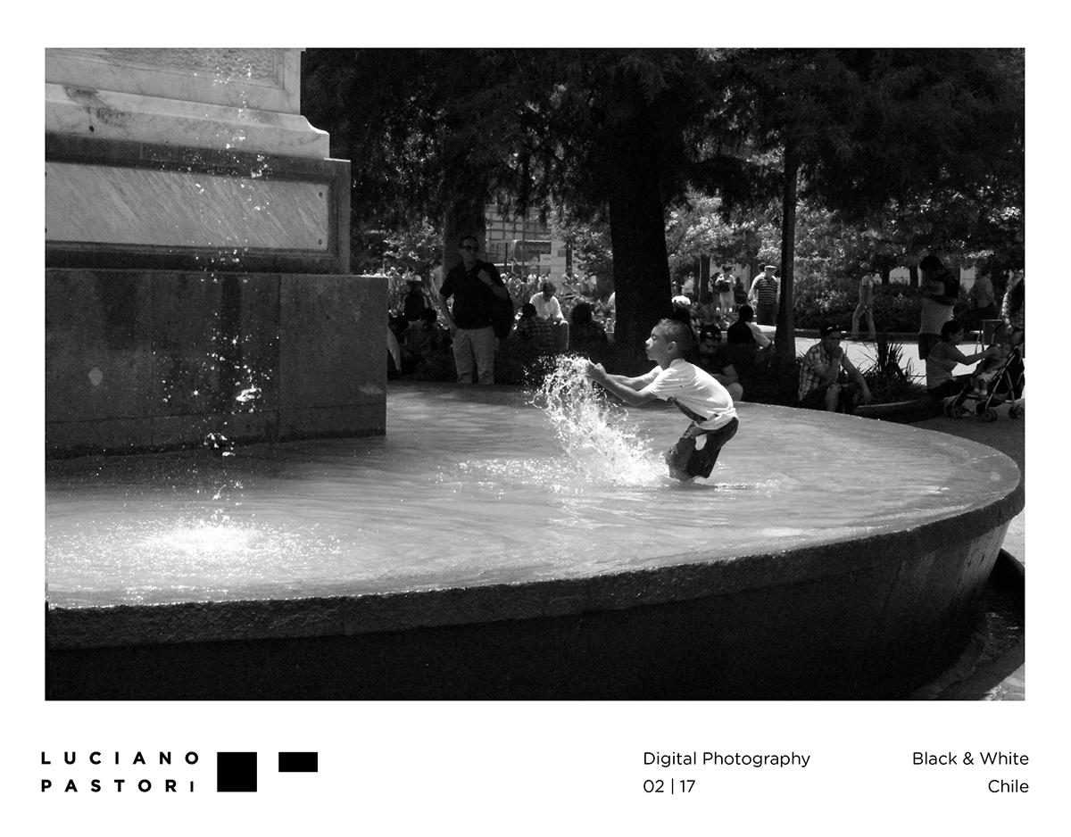 chile Santiago TOBOGANES NATURALES Black&white Photography  Travel people LUCIANOPASTORI