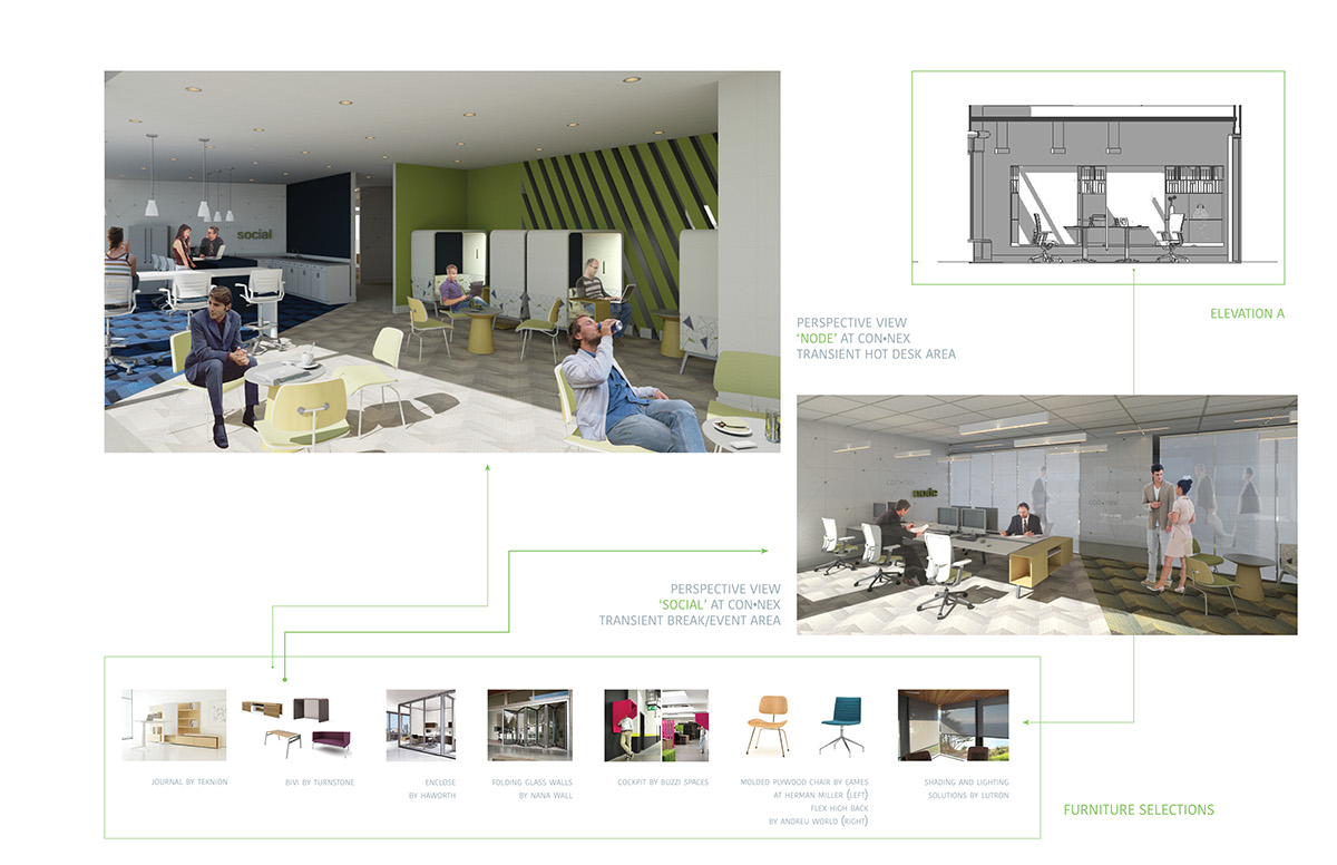 design portfolio Commercial Interiors retail interiors EXHIBIT DESIGN coworking Residential Interiors