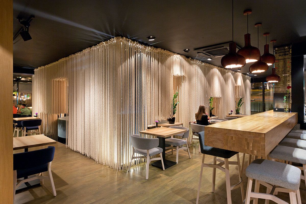yod design Interior nepyivoda   bonesko lab restaurant authors kitchen  cafe bar kiev ukraine Odessa