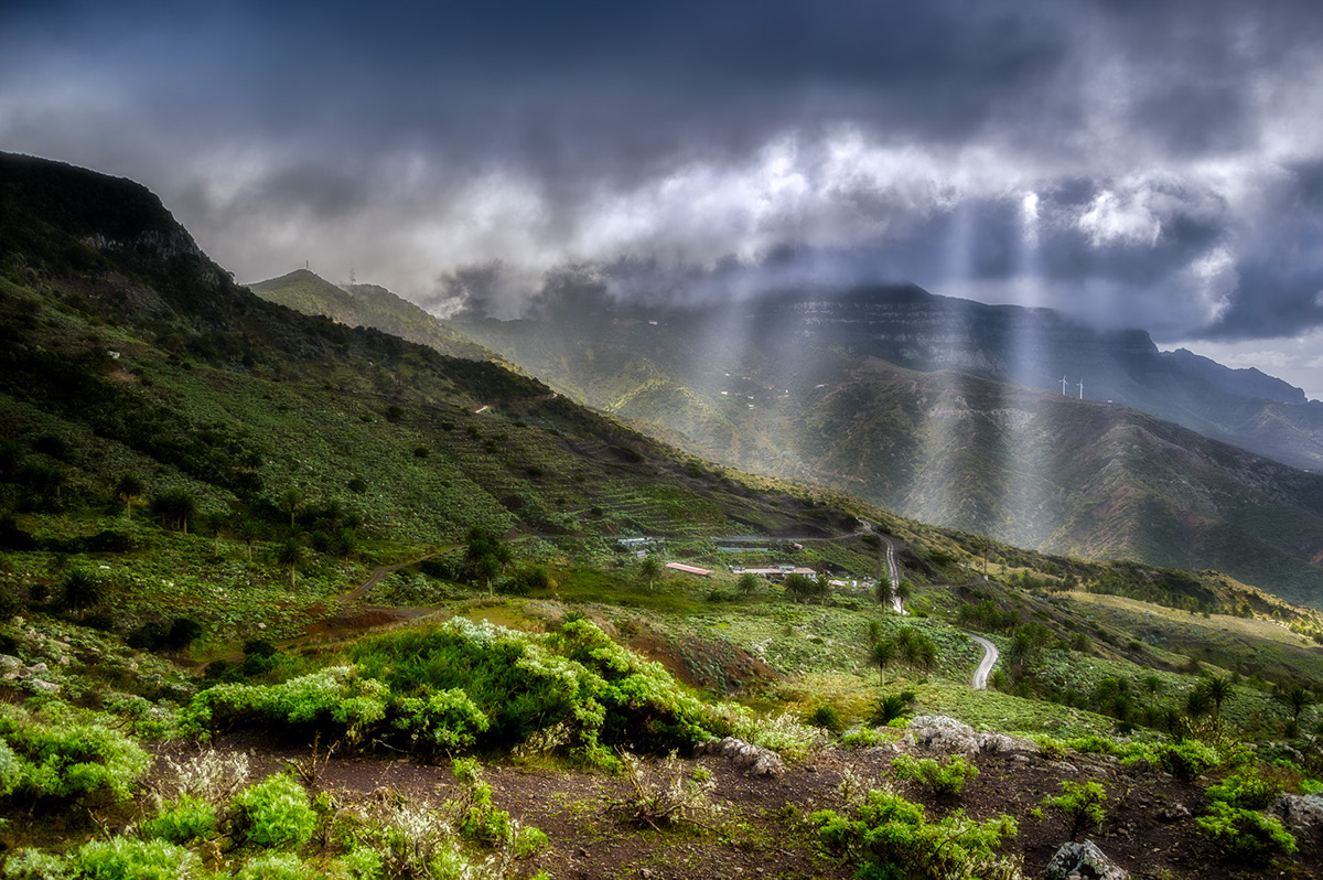 La Gomera Nature Landscape canarias clouds SKY