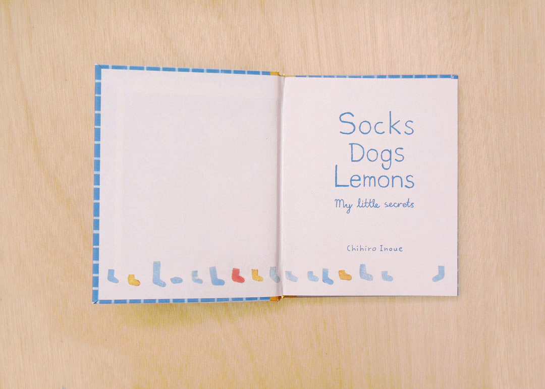 Adobe Portfolio picturebook 絵本 イラスト イラストレーション baby 赤ちゃん絵本 boardbook socks lemon