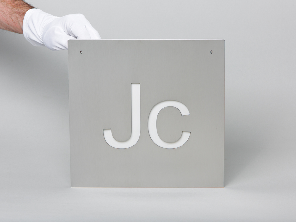 KB jc stainless steel interior sign Acrylic Stone vladivostok