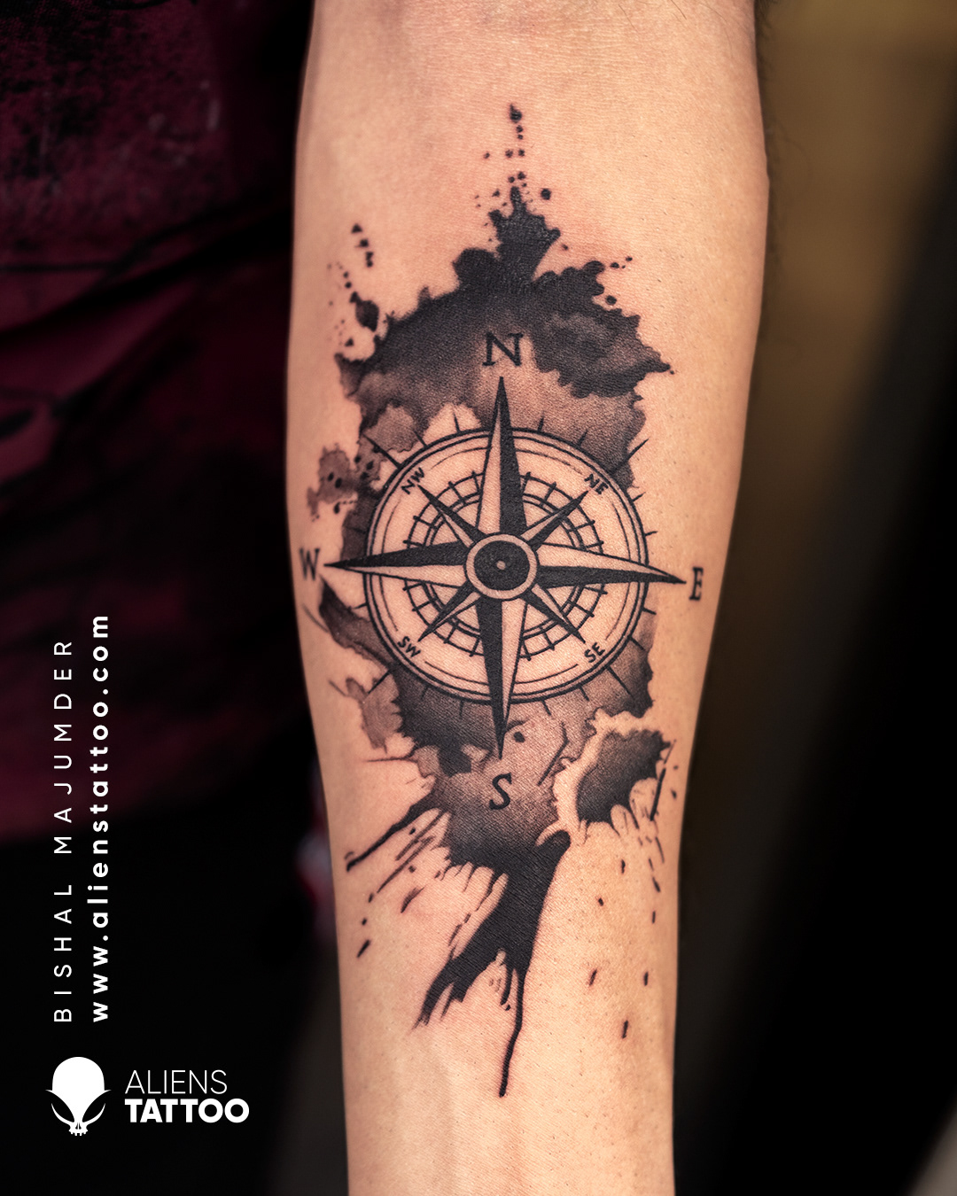 Compass Tattoo on Behance