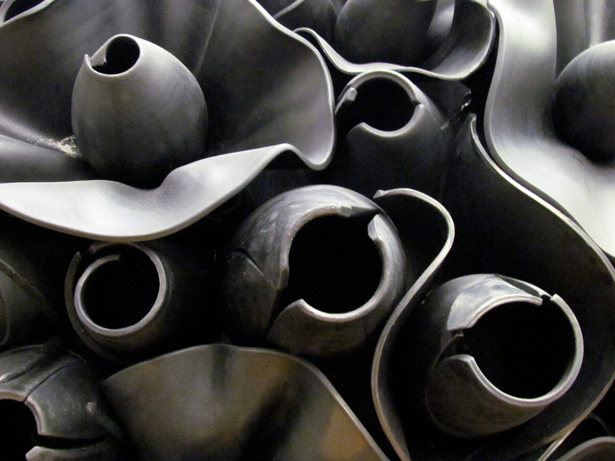 ceramic clay sculpture Low-fire Installation Art