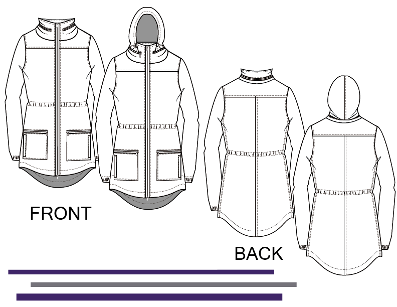 jacket Outerwear raingear reflective vest