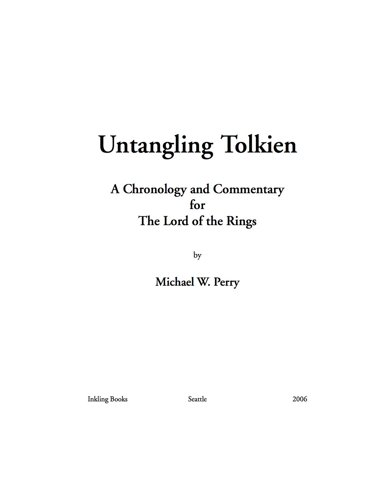 jrr tolkien Tolkien LOTR Lord of Rings chronology date and time