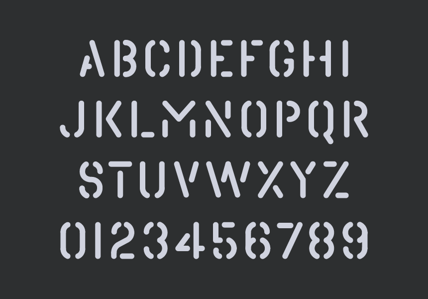 modular font normograf  thibaut  typography