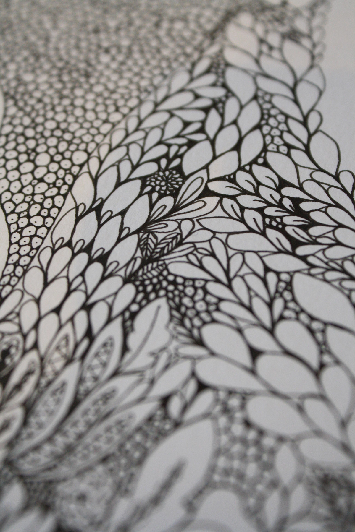 mythology roman Flowers flower Plant ink black White pattern lips leaf leaves Nature
