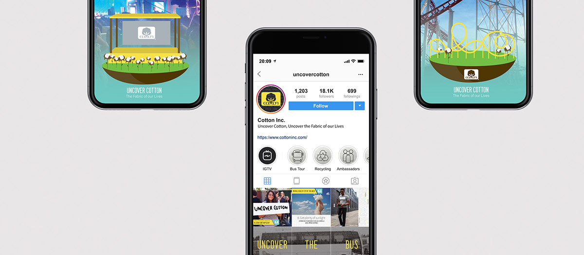 illlustrator instagram marketing   Mockup Snapchat filters social media