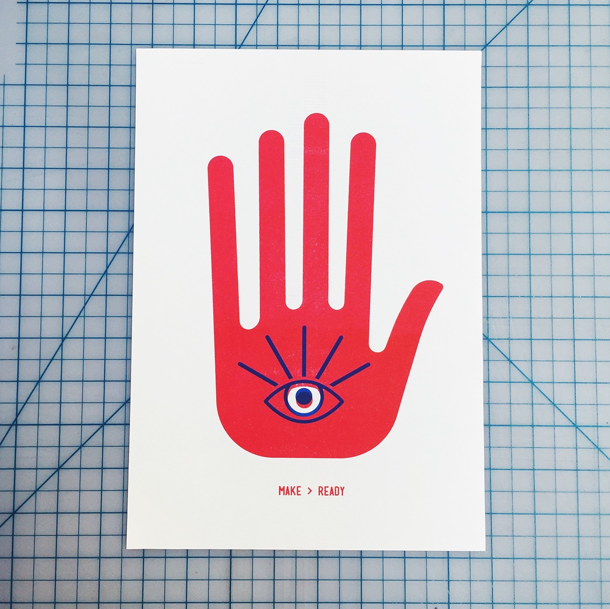 make-ready adobexd risograph print