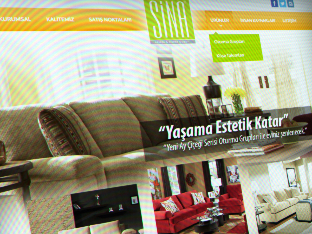 Turkey furniture mobilya izmir manisa güzel köylü Star TV brand Sina
