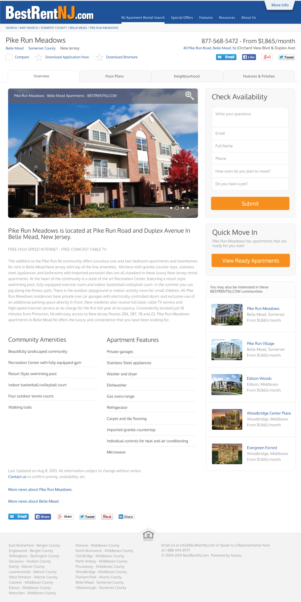 Website wordpress Web Home Builder rental Homes
