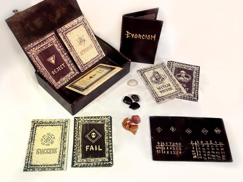 EXORCISM board game game Magic  