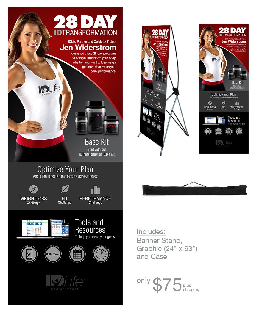 fitness Computer banner phone tablet graphic design