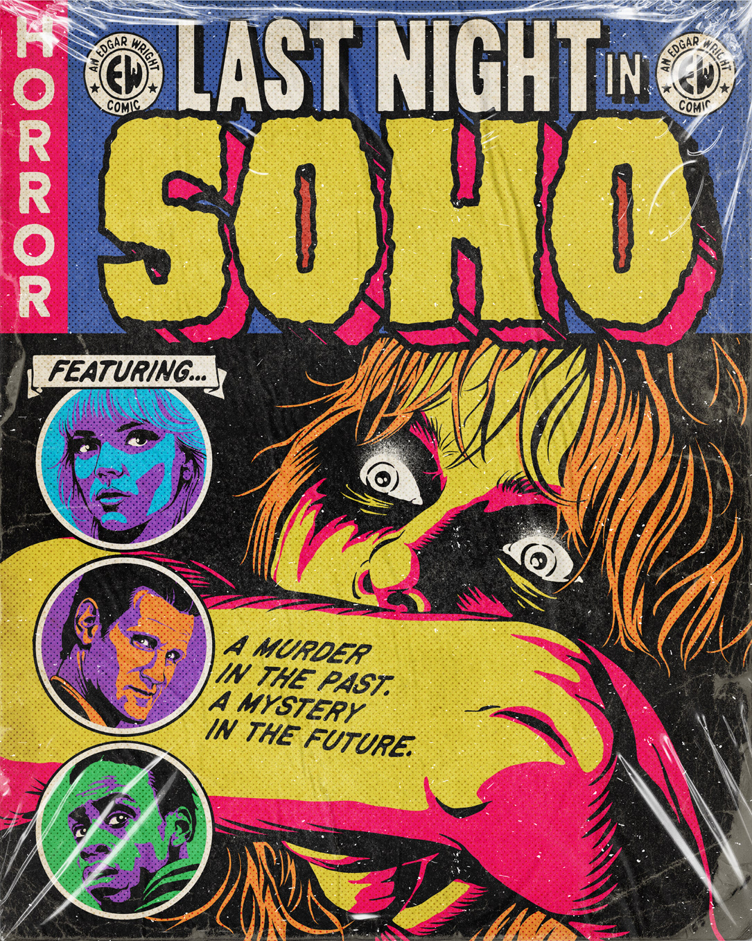 anya taylor joy Comic Book comics ec comics Edgar Wright horror horror comics last night in soho Pop Art vintage comics