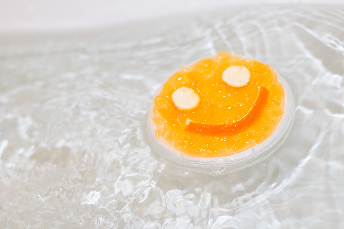 mandarin smile water