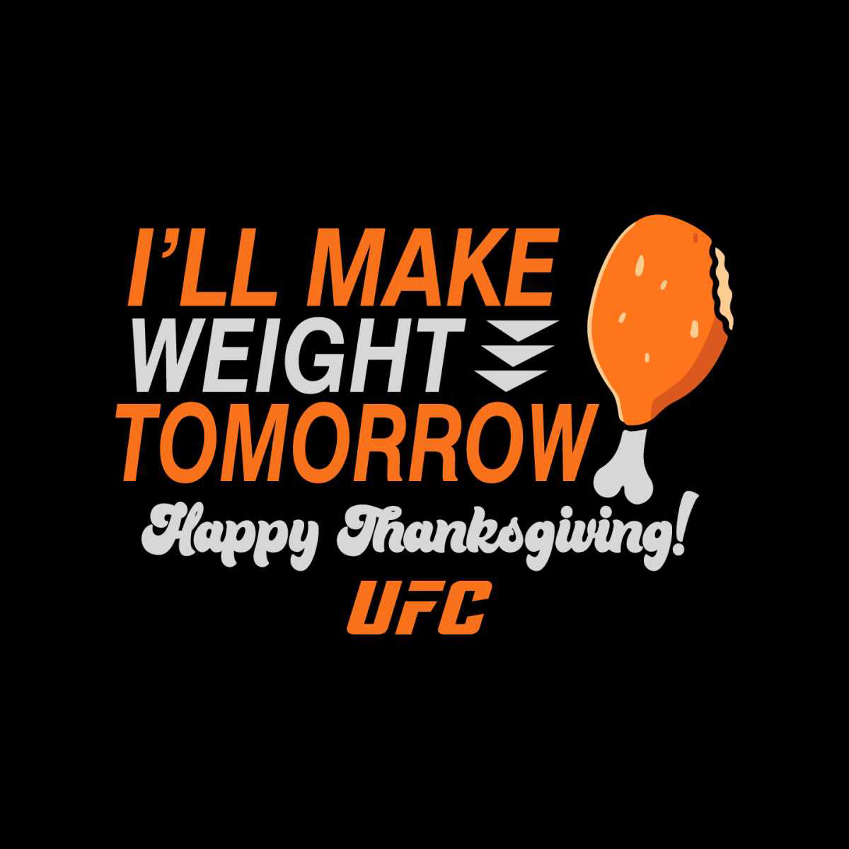 Holiday sport svgland thanksgiving UFC