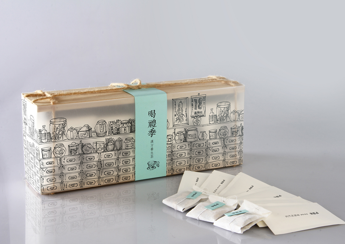 tea package chinese china taiwan traditional chinese medicine YODEX
