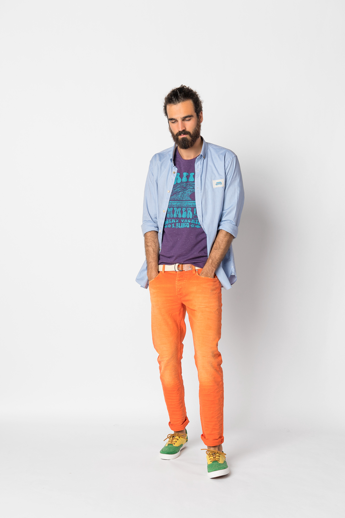 graphic textile sergeblanco brand clothes modeling Fashion  photgraphy tshirt Surf