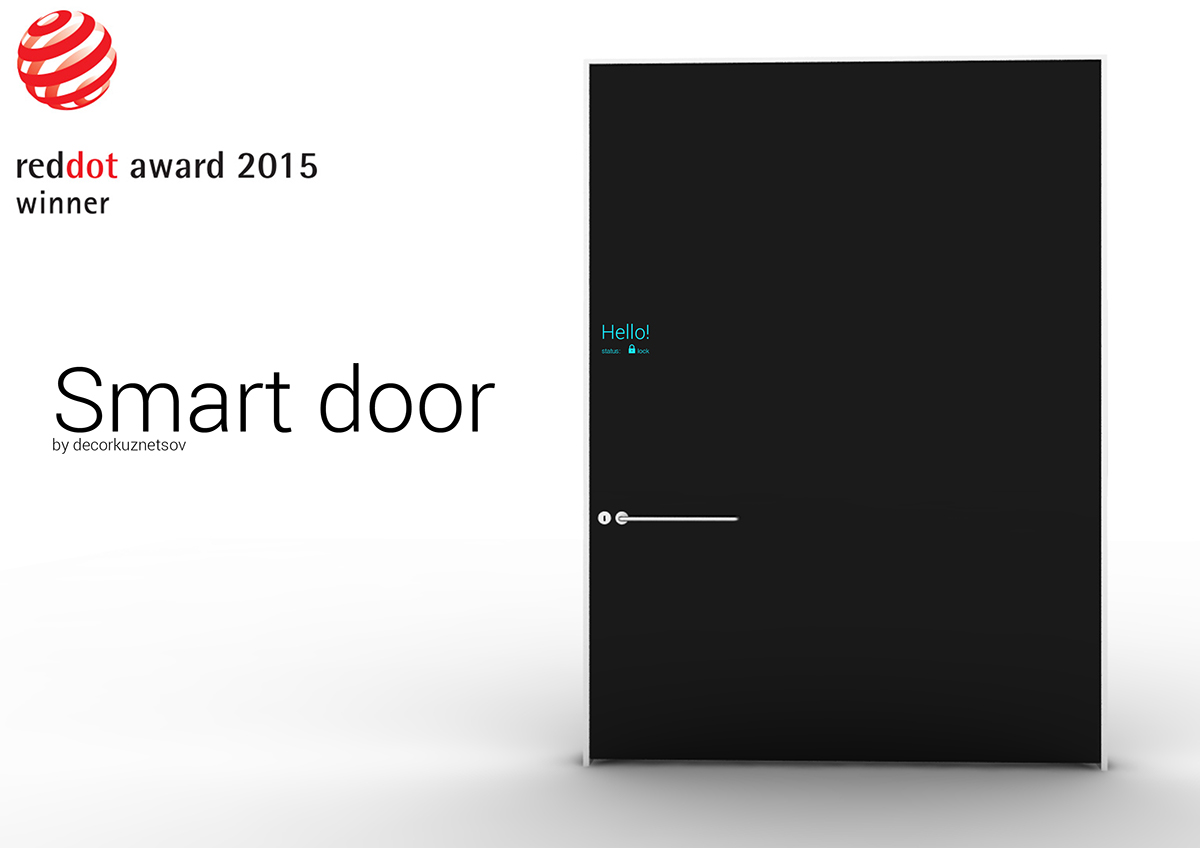 reddot award smart door design industrial design 
