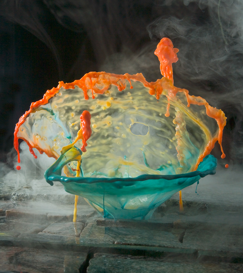Jack Long  SPLASH  Fluid  liquid  liquid sculpture  sculpture  organic color terrestrial  surreal environment