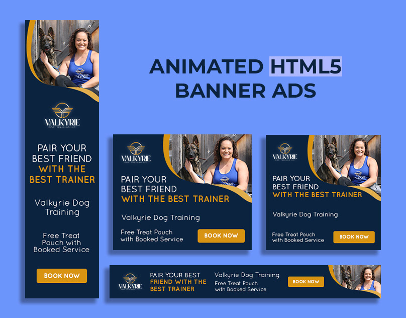Animated HTML5 Banner Ads | Google Banner Ads on Behance