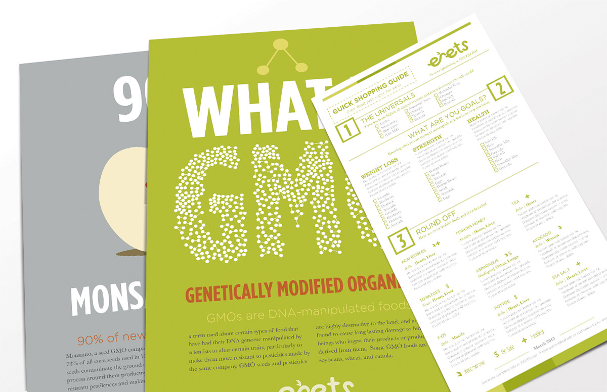 organic Food  nonprofit community Education GMO Monsanto identity mark type Script poster farm enviromental elevation view