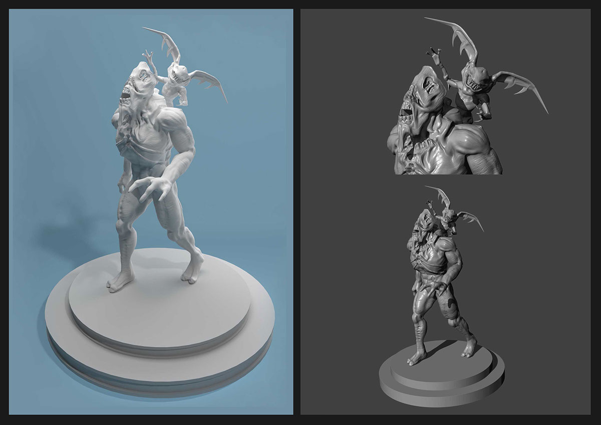 Character  3d  sculpting  ZBrush