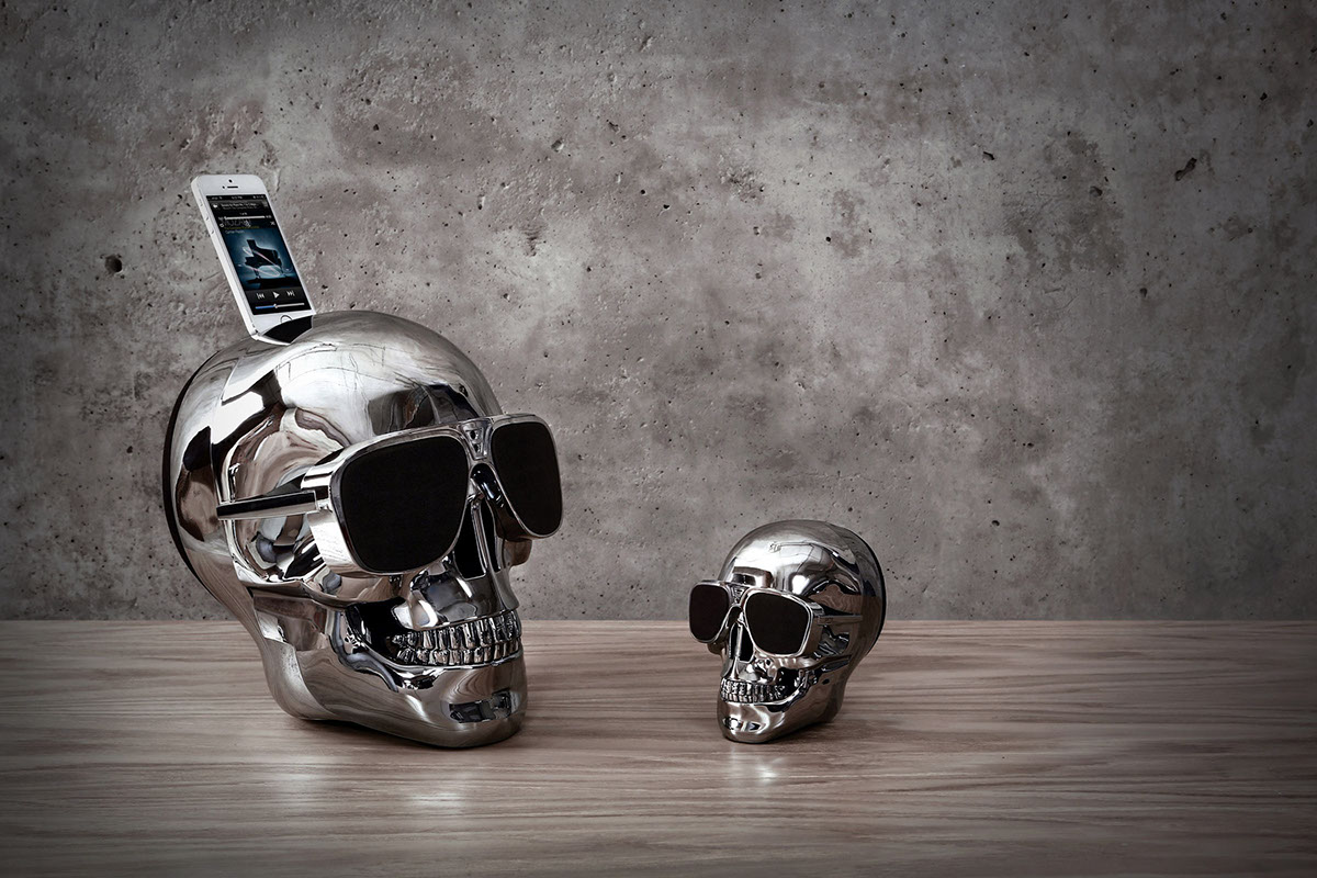 Sokolova Kateryna jarre technologies skull aero HD speaker bluetooth dock ukraine STATION