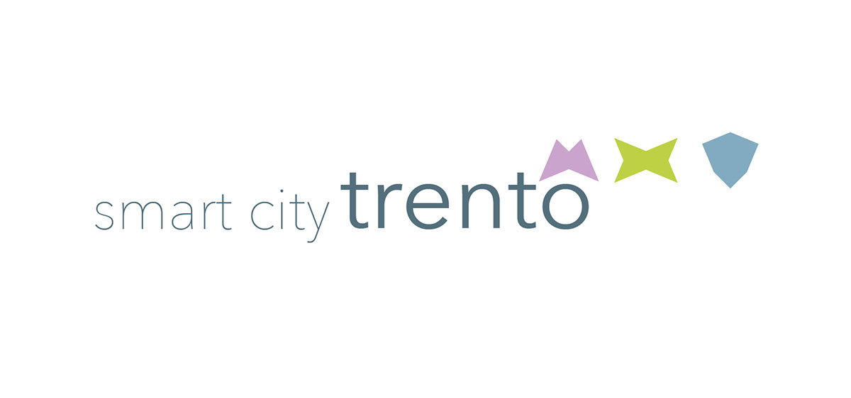 Smart city Competition logo brand image identity color trento