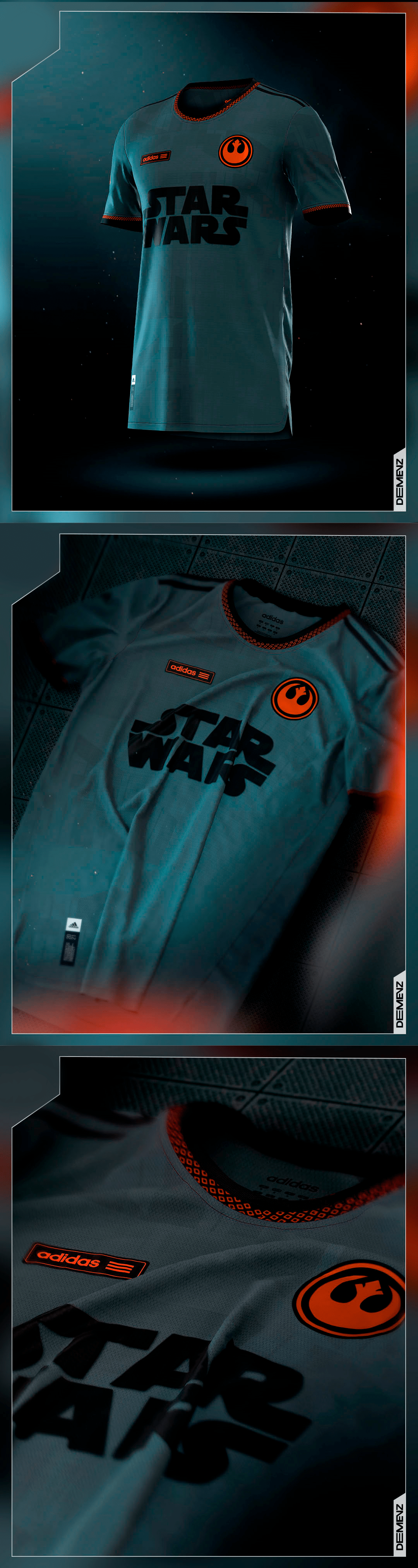 star wars Kit Concept adidas jersey sports Futbol football