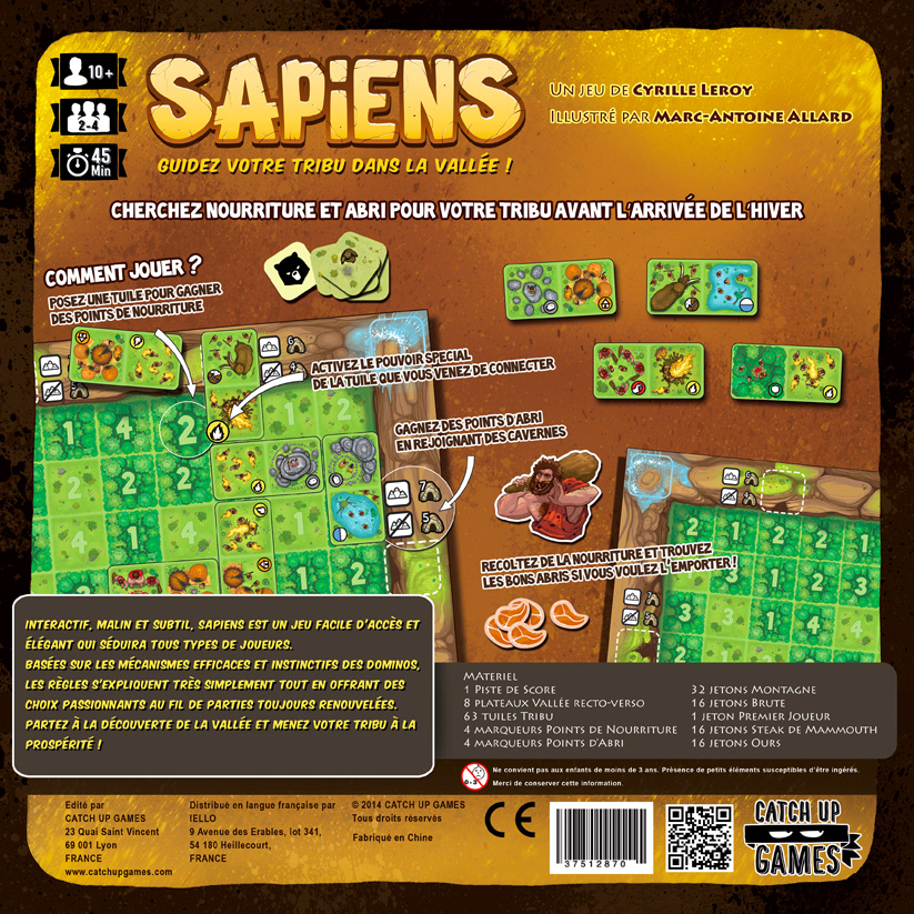 sapiens catch up games boardgame