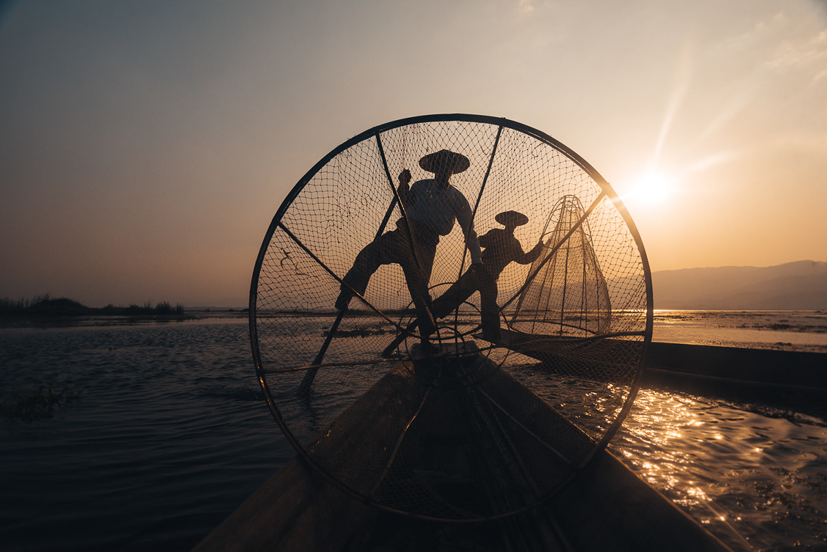 myanmar Inle lake fishermen dancers Travel travel photography ballet Sunrise sunset asia