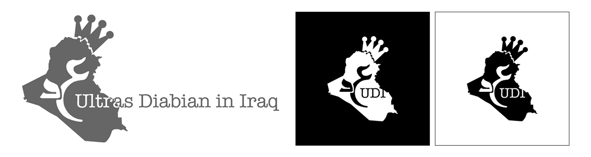 logo poster banner ticket badge cake amr diab UDI Ultras Diabian iraq