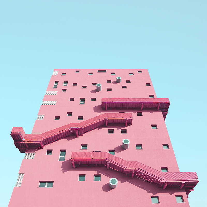 architectures city geometry shapes minimal milano Urban colour