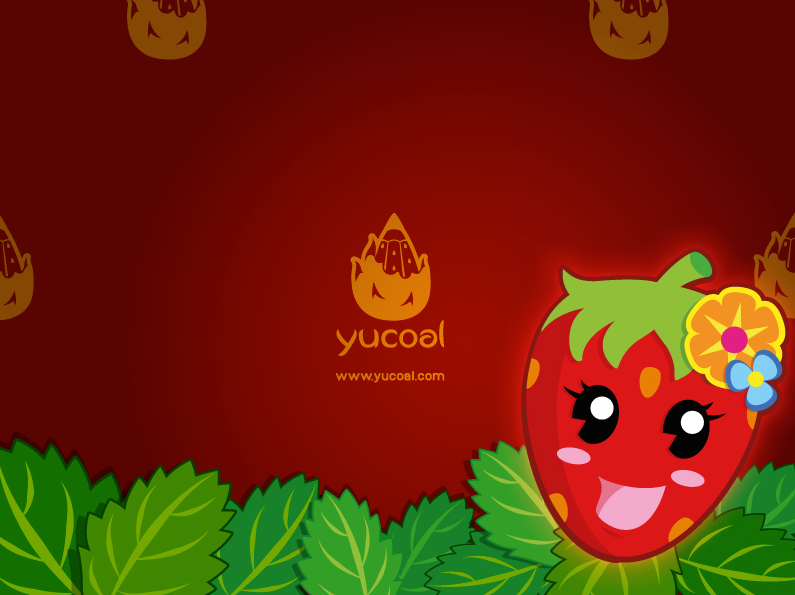 yucatán logo personaje fruta nutricion