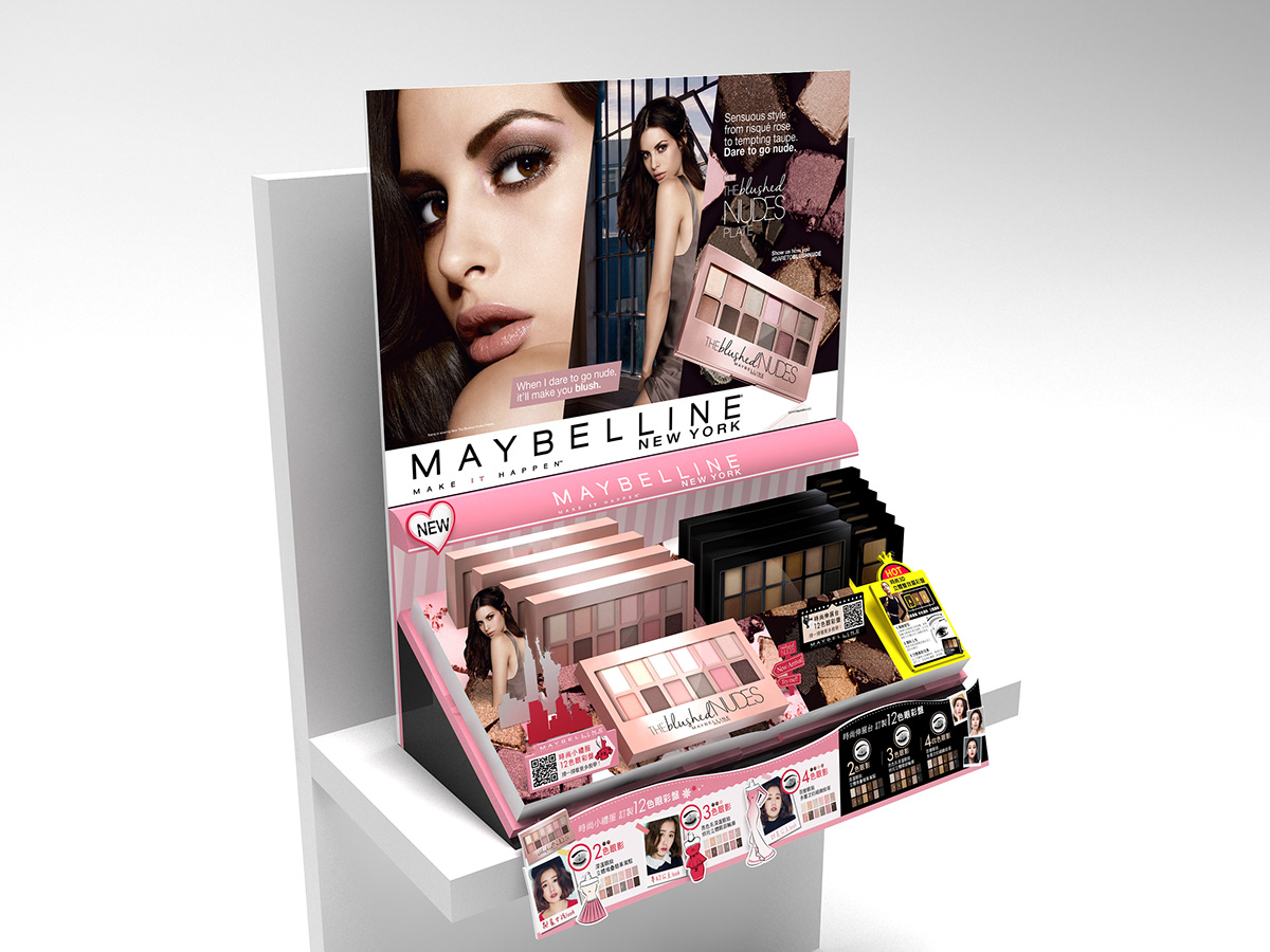 Maybelline Cosmetic Hotspot - New Yorker on Behance