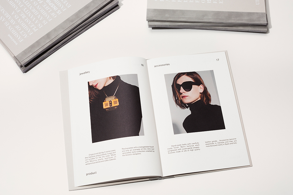 editorial design graphic brand book fashion brand
